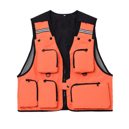 Multi-pocket Photography Vest Fishing Vest For Men And Women