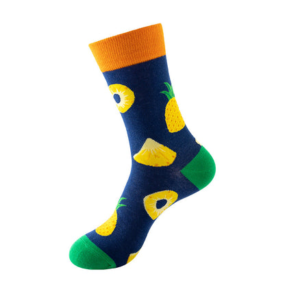 Mid-tube Star Animal Tide Socks