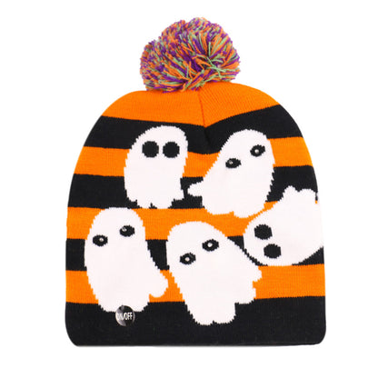 Knitted Pumpkin Ghost Skull Knitted Hat Halloween