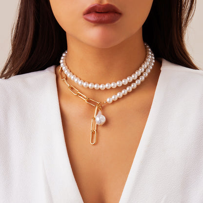 Irregular Chain Clavicle Necklace Women