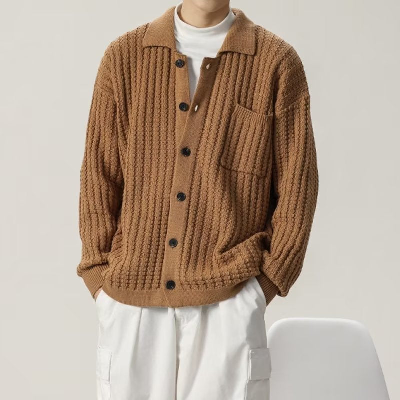 Loose Oversized Solid Color Knit Sweater