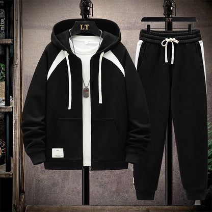 Casual Sports Suit Men's Loose Sportswear Hooded