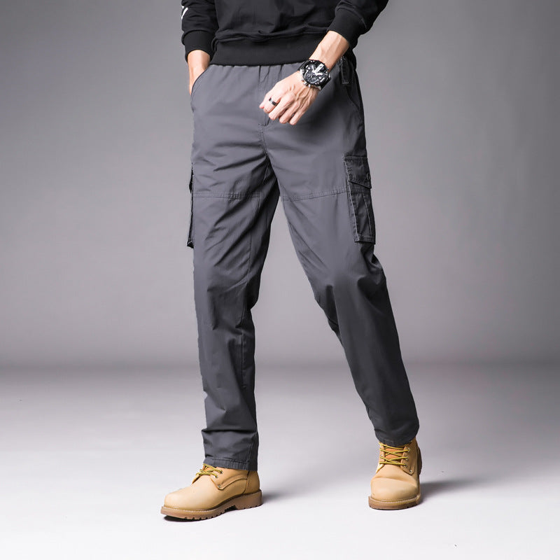 Men's Leisure Cargo Loose Multi-pocket Casual Sports Pants