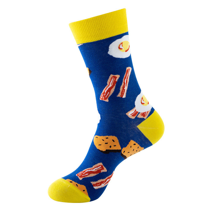 Mid-tube Star Animal Tide Socks