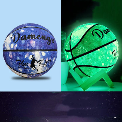 Luminous Luminous Basketball PU Soft Leather Outdoor Wear-resistant And Non-slip