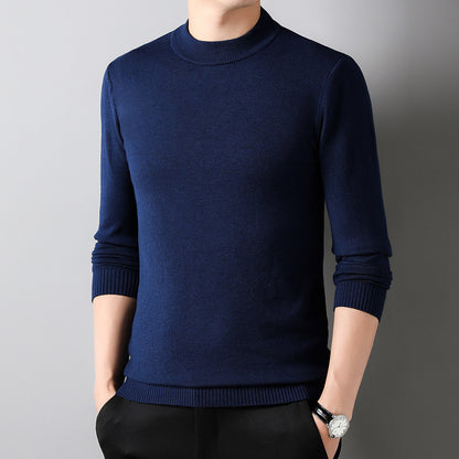 Long Sleeve Bottoming Casual All-match Round Neck Sweater Stretch Top