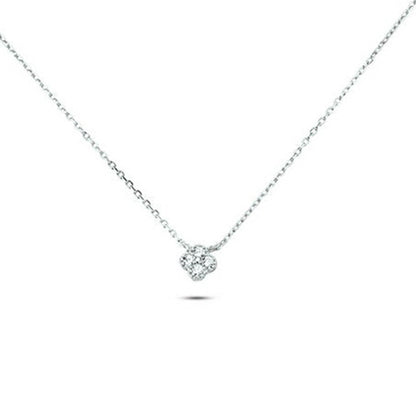 Petal Diamond Tophus Necklace European And American