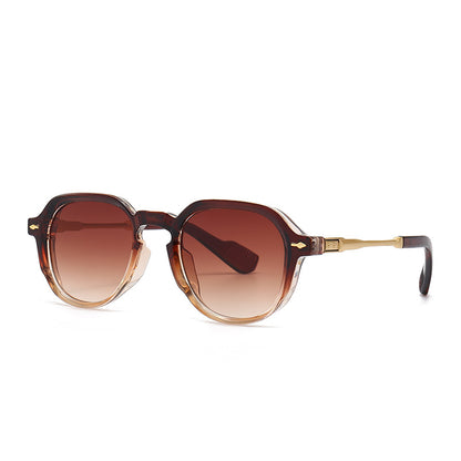 Trendy Street Photo Modern Charm Retro Sunglasses