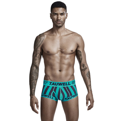 Vertical Stripes Fashion Sports Trendy Men's Underwear