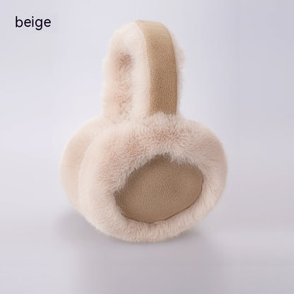 Folding Warm-keeping Women's Autumn And Winter Plush Fashion Earmuffs