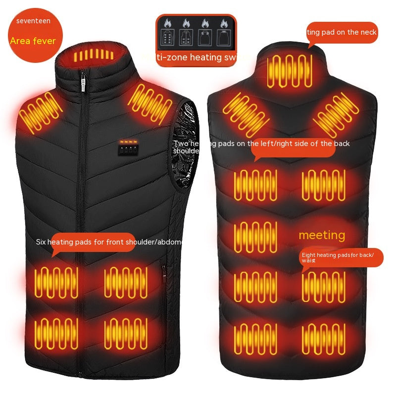 Self-heating Vest Smart USB Electric Vest