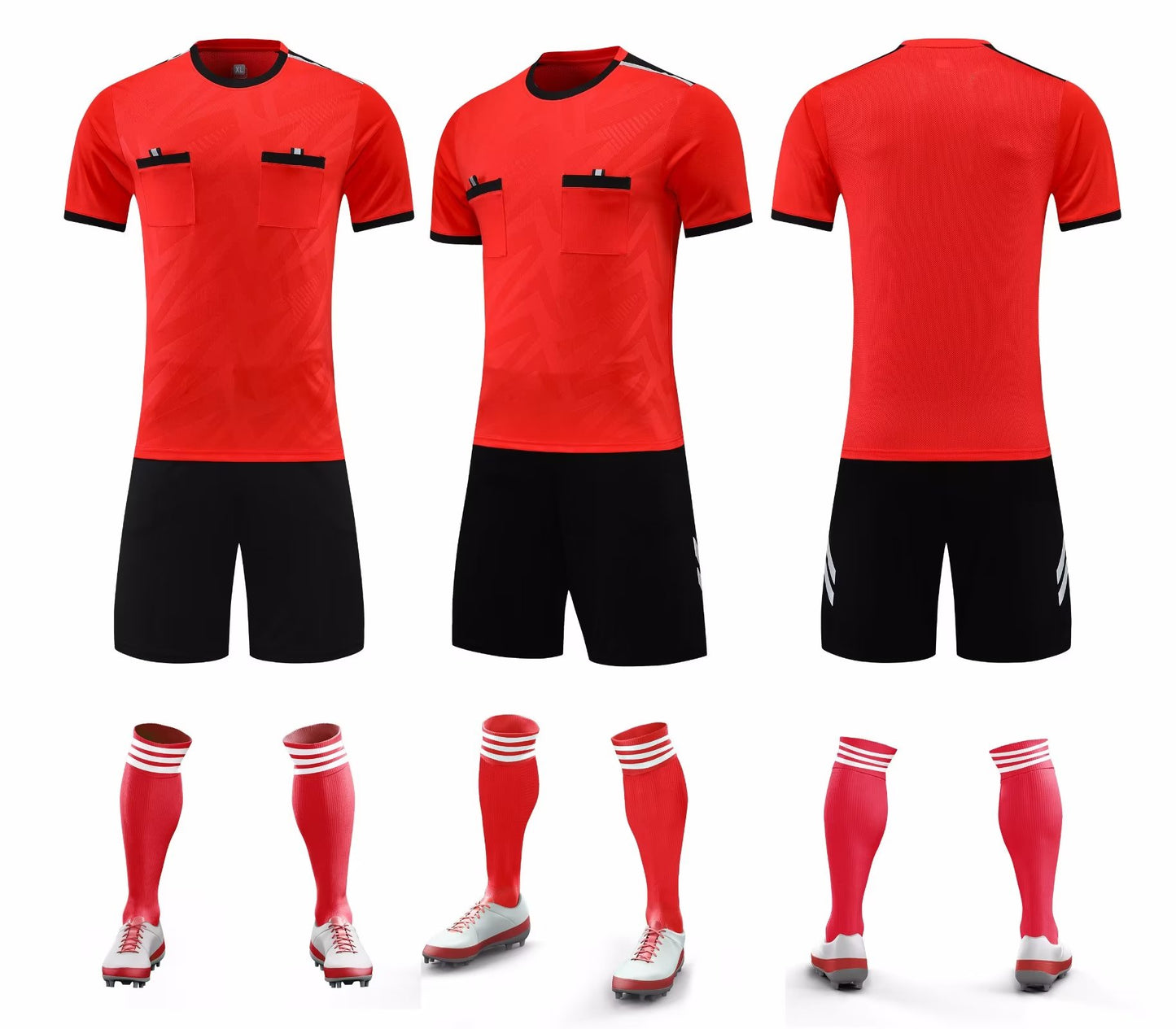 Referee Uniform For Men's And Women's Competitions With Short Sleeves