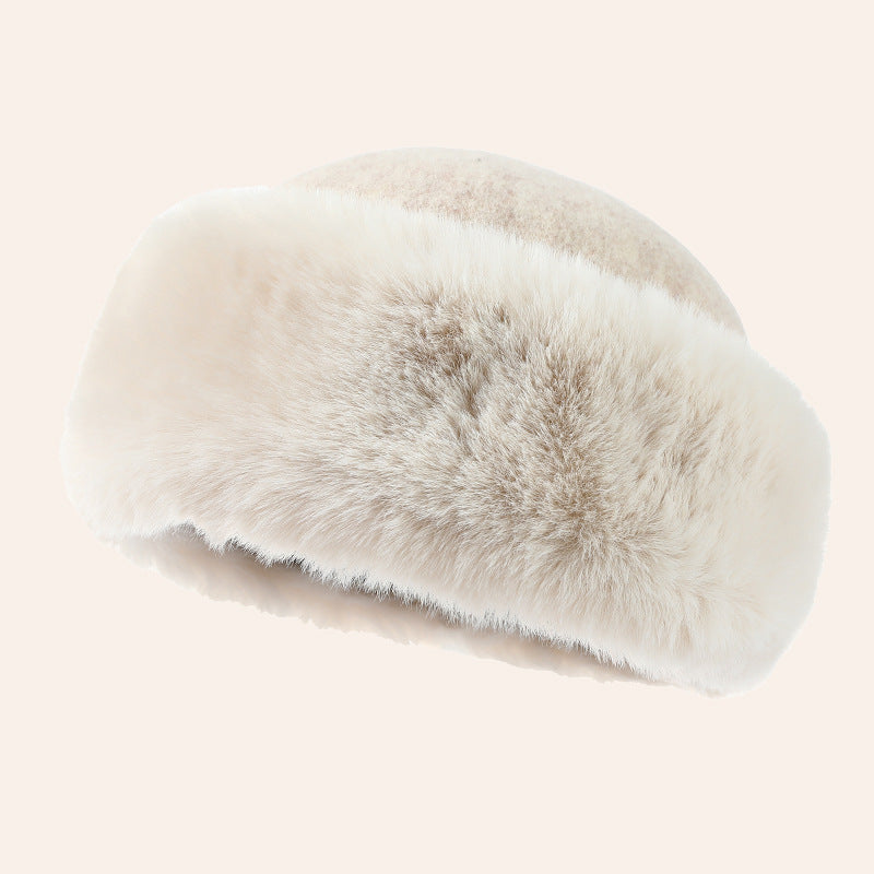 Wool Mongolian Hat Thickened Warm