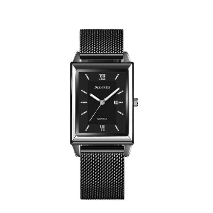 New Business Men's Casual Quartz Square Watch