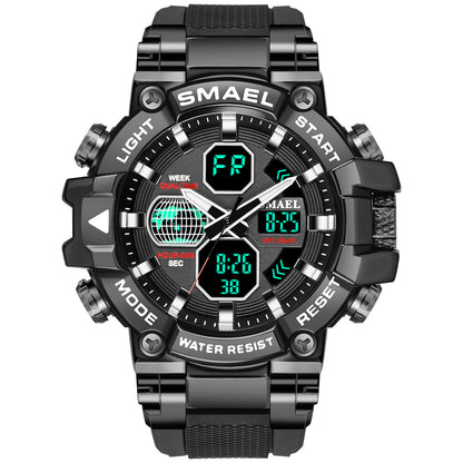 Trendy Alloy Watch Men's Multifunctional