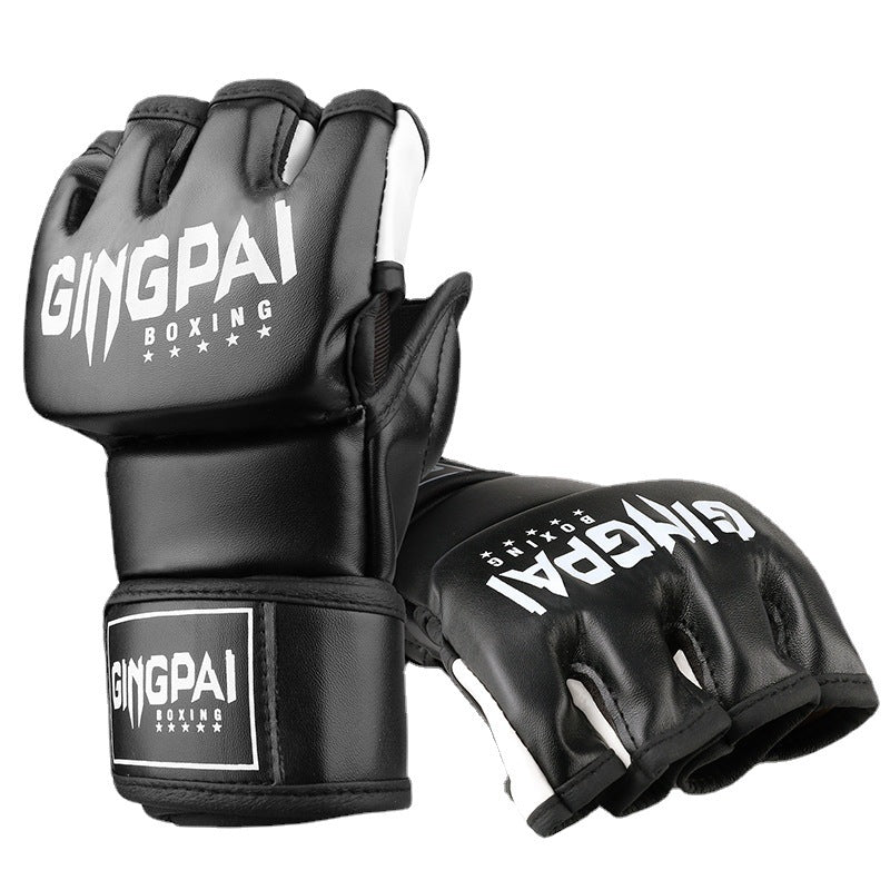 Adult Male And Female Half Finger Boxing Gloves Boxing Glove