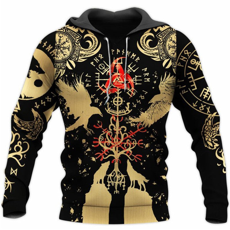 Printed Street Fashion Classic Hoodie