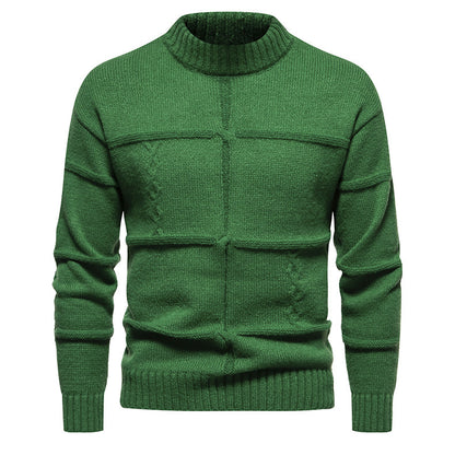 Crew Neck Casual Slim-fit Jumper