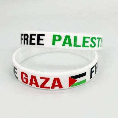 Flag Commemorative Belief Silicone Bracelet