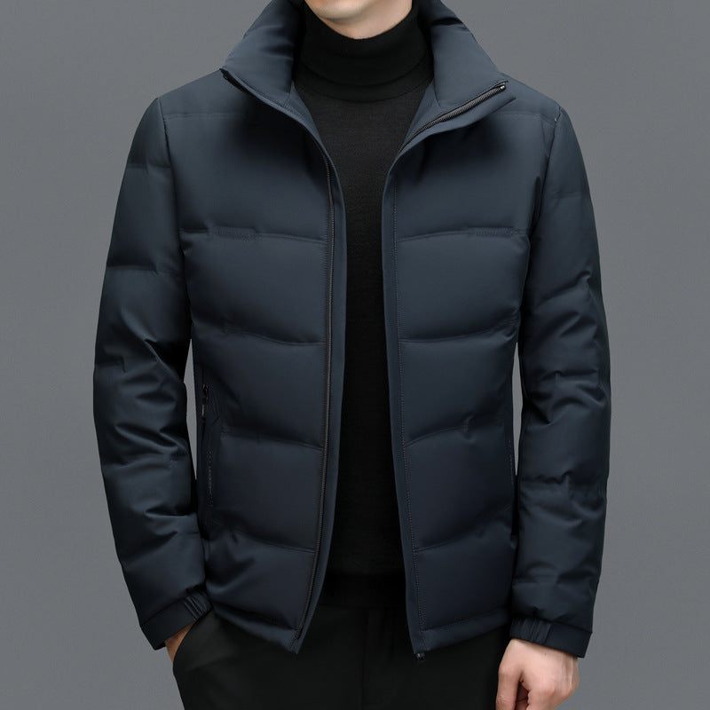 Men's Thick Down Jacket Detachable