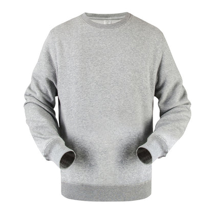 Round Neck Sweater Men's Fleece Printed