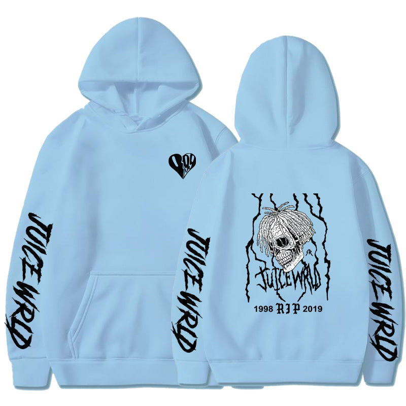 Men's And Women's Printed Loose Hoodie