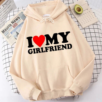 I Love My Boyfriend Girlfriend Hoodie