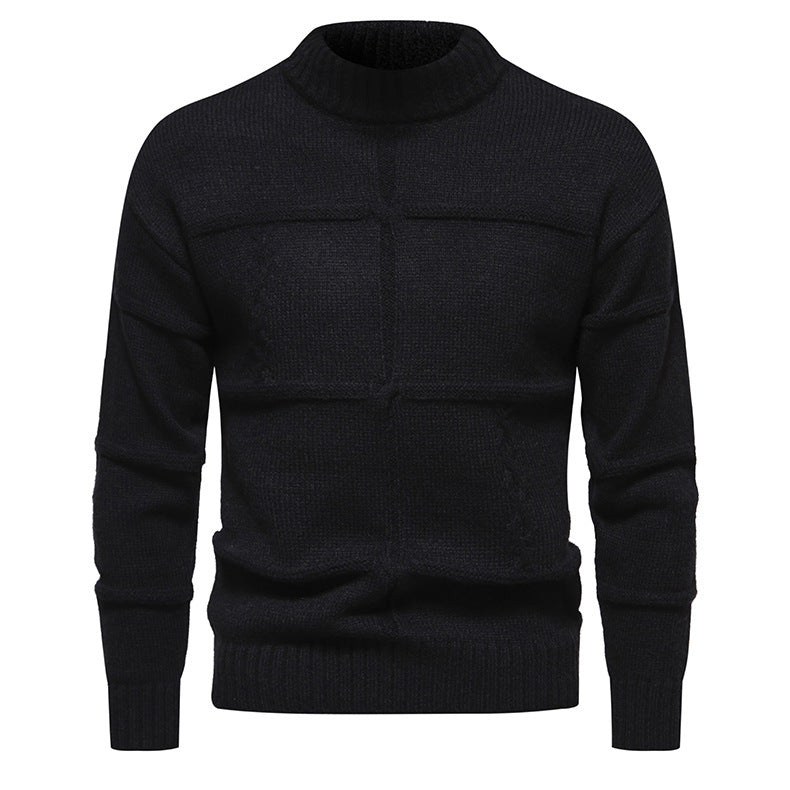 Crew Neck Casual Slim-fit Jumper