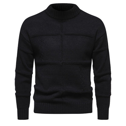 Crew Neck Casual Slim-fit Jumper