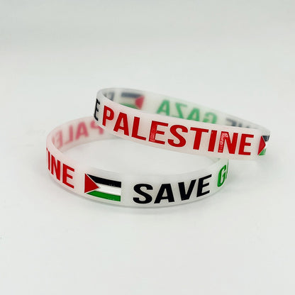 Flag Commemorative Belief Silicone Bracelet