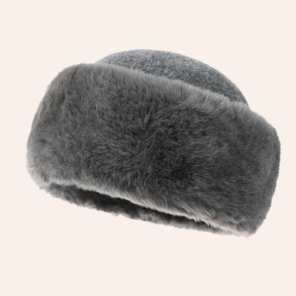 Wool Mongolian Hat Thickened Warm