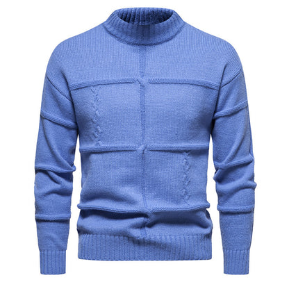 Crew Neck Casual Slim-fit Jumper