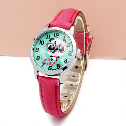 Student Watch Small Belt Cartoon Children's Quartz Wrist Watch