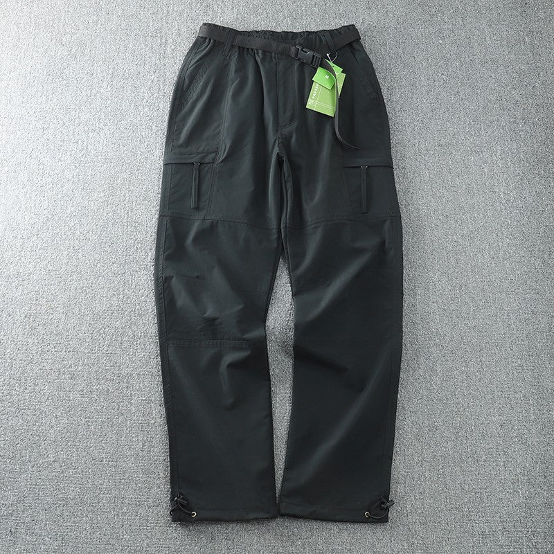 Multi-pocket Straight Cargo Men's Loose Casual Pants