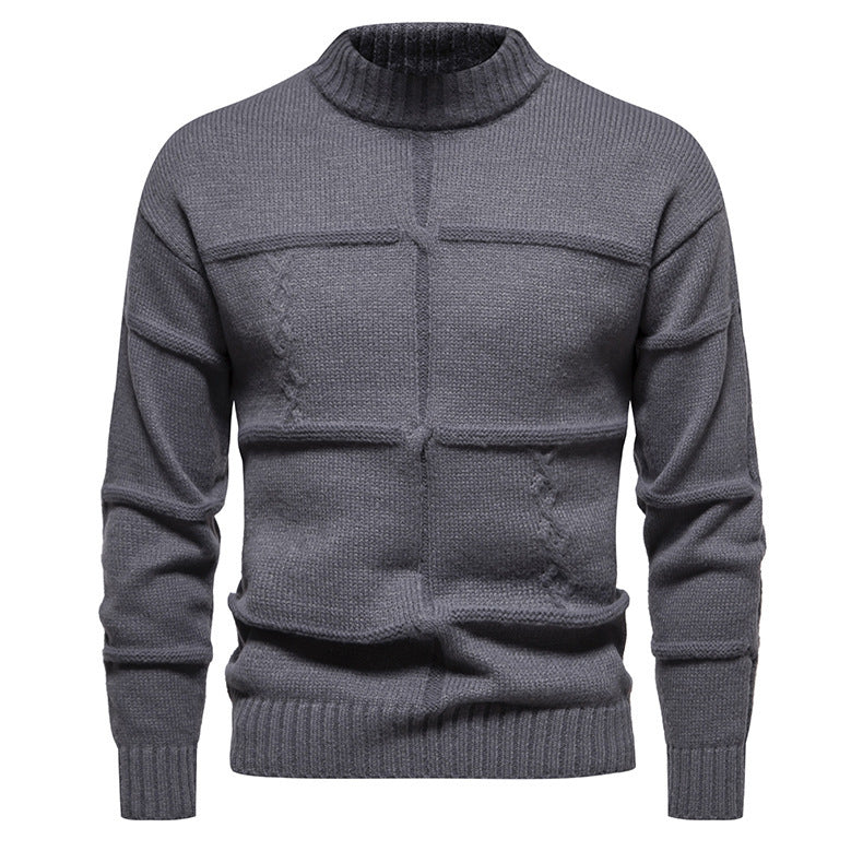 Crew Neck Casual Slim-fit Jumper