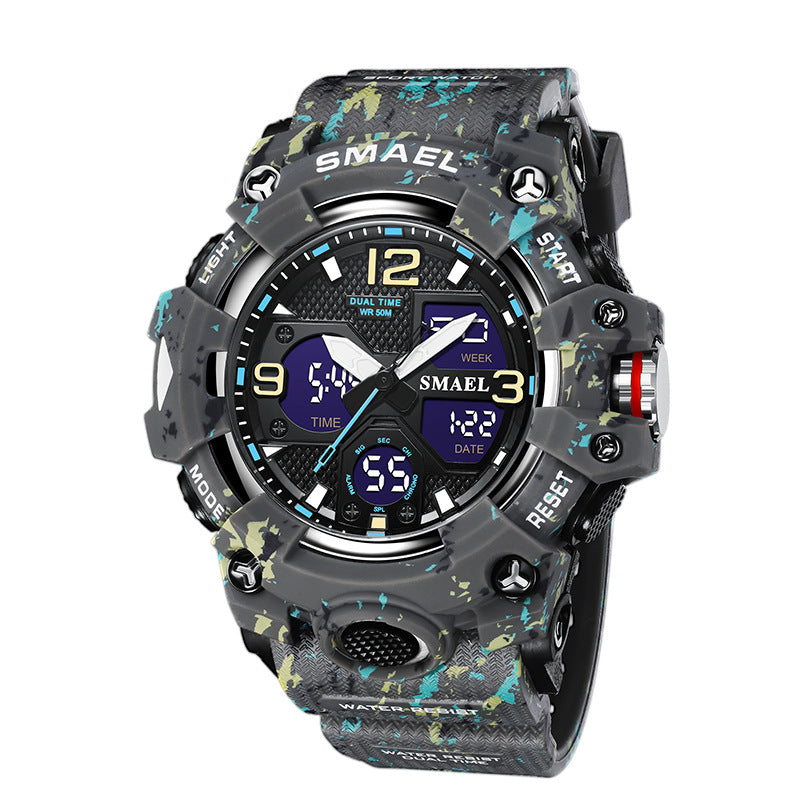 Men's Trendy Multi-function Watrproof Watch