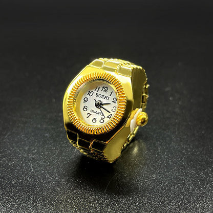 Men's And Women's Fashion Creative Finger Ring Watch