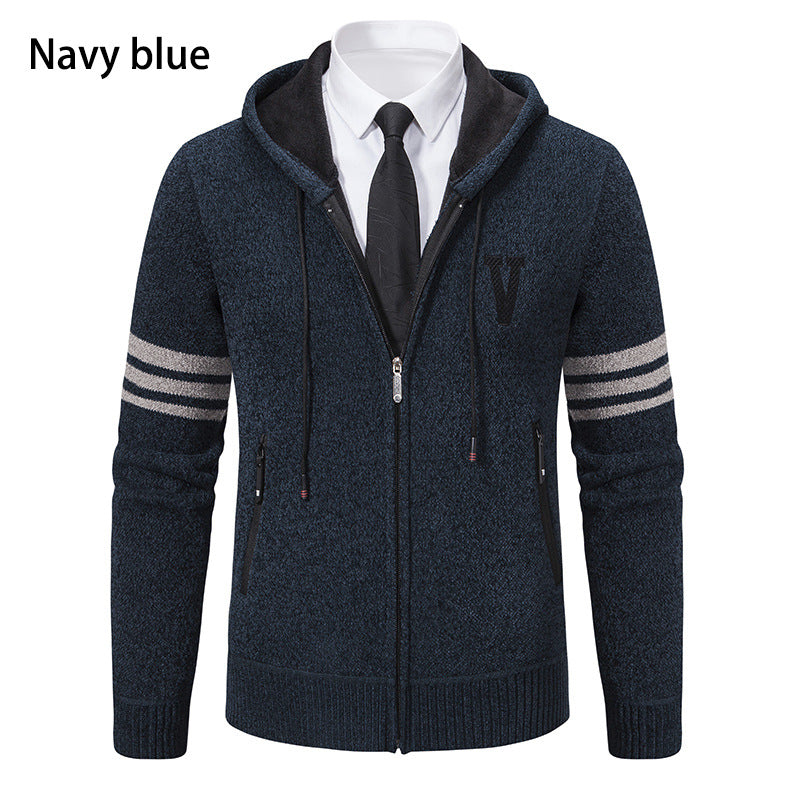 Winter Men's Sweater Knitwear Coat