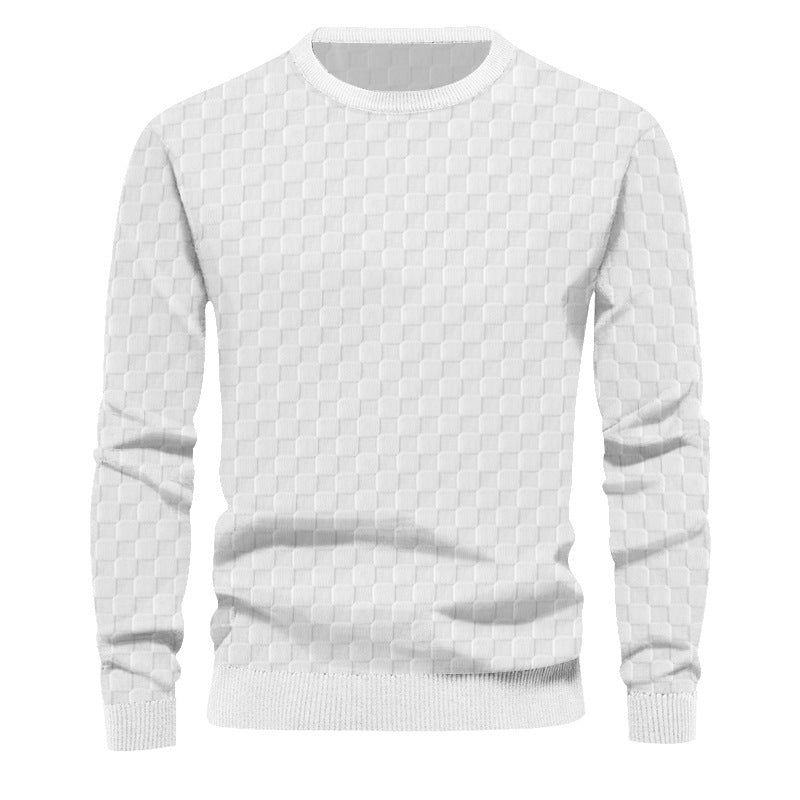 Crew Neck Casual Base Long Sleeve Shirt