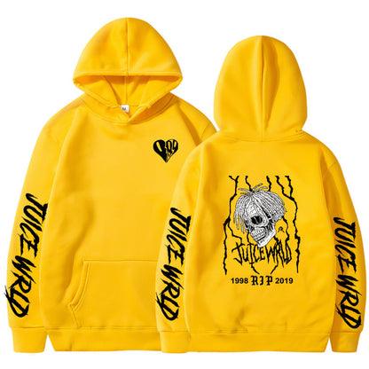 Men's And Women's Printed Loose Hoodie