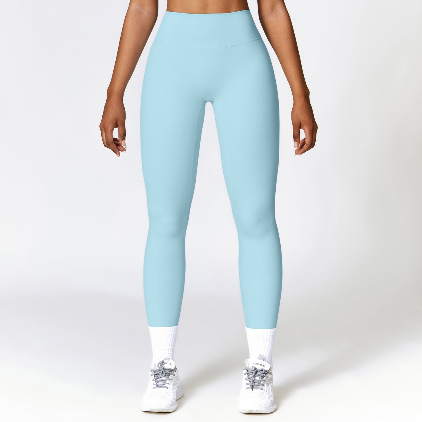 High Waist Hip Lift Brushed Yoga Pants Women's Fitness Pants