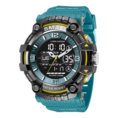 Outdoor Sports Waterproof Alarm Clock Luminous Watch