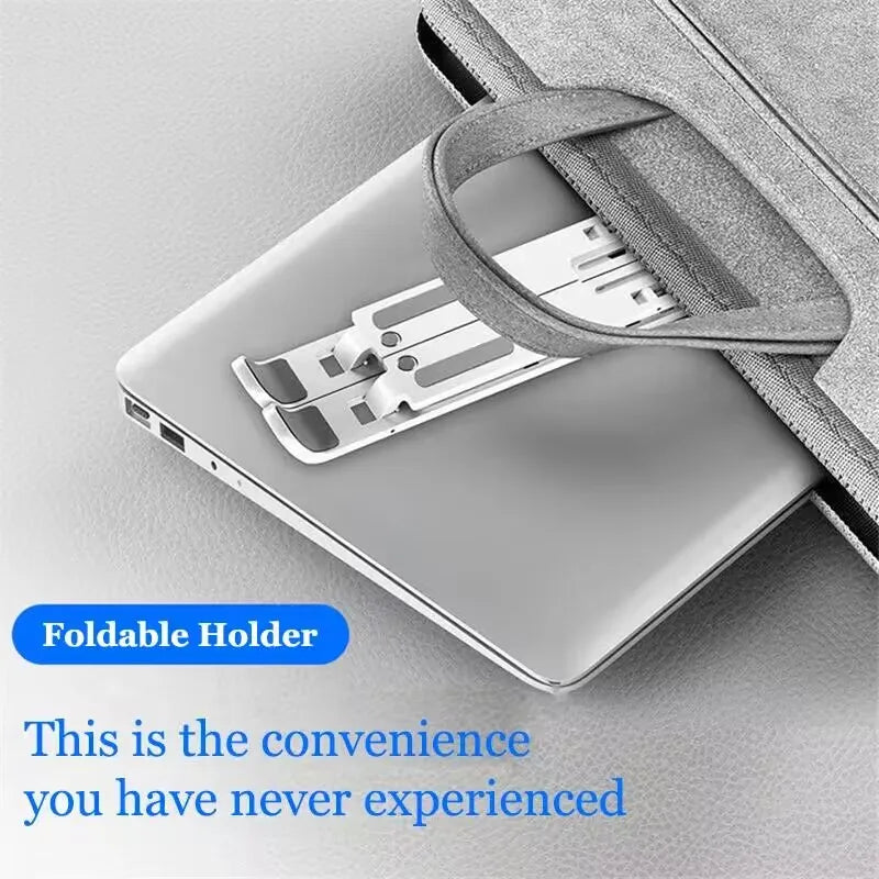 Portable Laptop Stand 10 Position Foldable ABS Notebook Stand Support Adjustable Laptop Holder for Macbook Computer Accessories