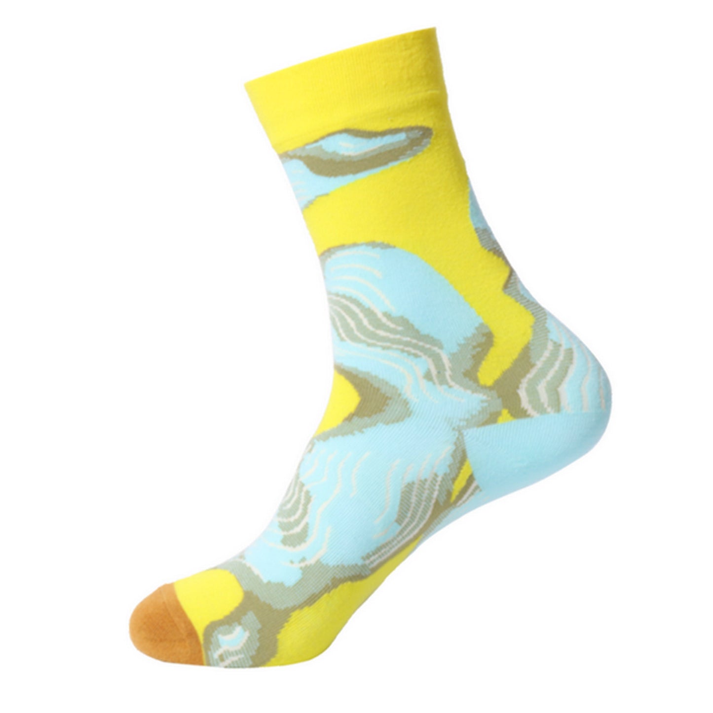 Renaissance Men And Women Mid-calf Spring And Autumn Cotton Sock