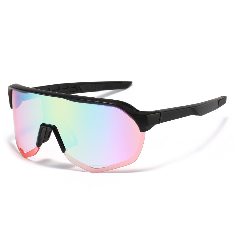 Men's And Women's Outdoor Sports One-piece Sunglasses