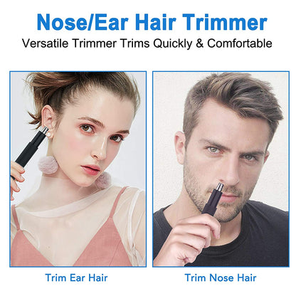 Ear And Nose Hair Tmmer For Men And Women-2020, Professional & Painless Nose Hair Clipper Remover With Stainless Steel Blad & IPX7 Waterproof System  Amazon Banned