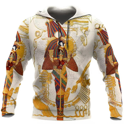 Spring And Autumn Fashion 3D Sweater Viking Warrior Printing