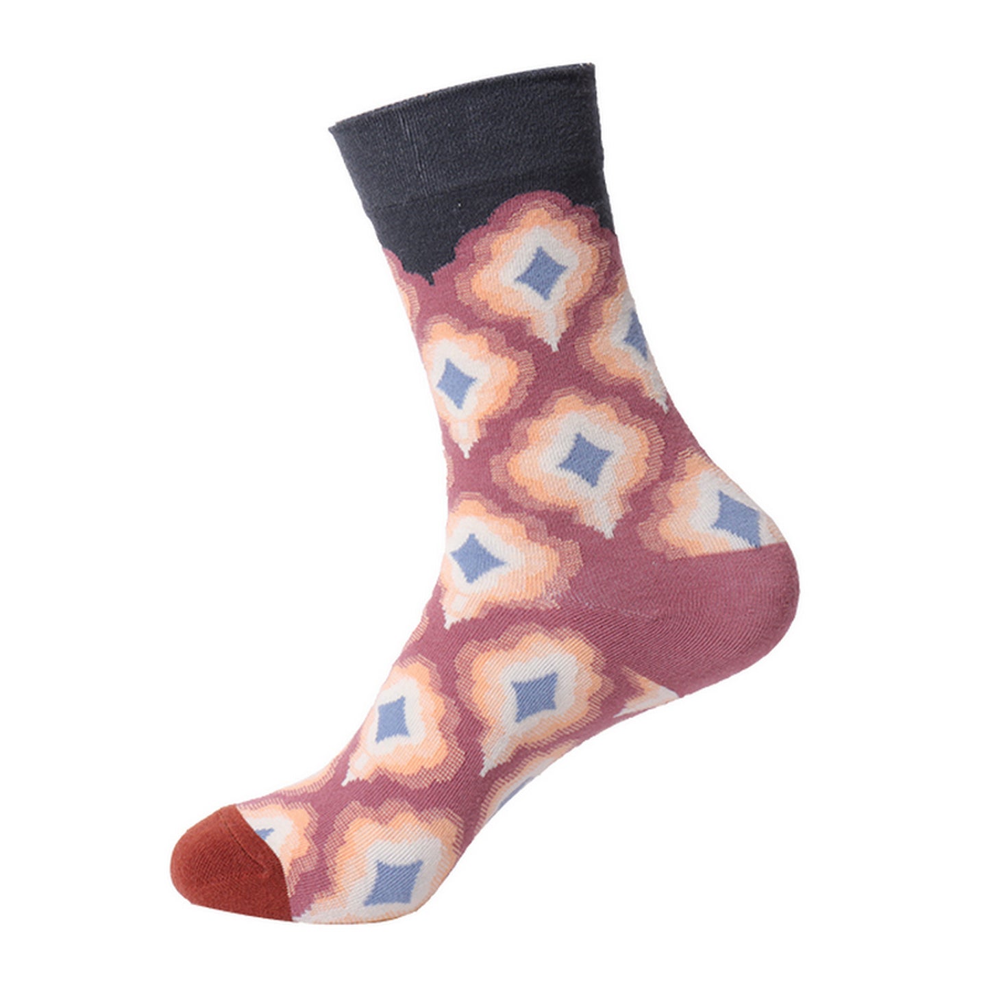 Renaissance Men And Women Mid-calf Spring And Autumn Cotton Sock