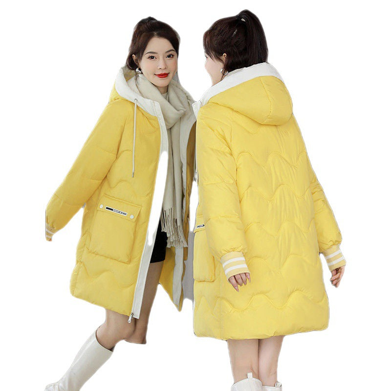 Mid Length Down Cotton Coat