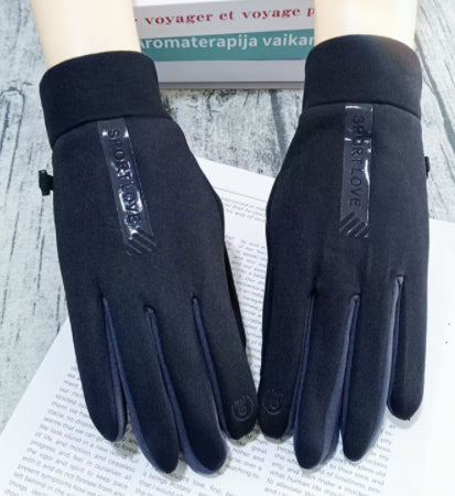 Men's And Women's Touch Screen Riding Full Finger Gloves